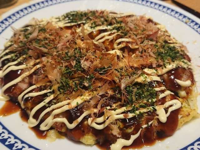 粉なし!糖質オフ!卵と長芋のお好み焼き♬